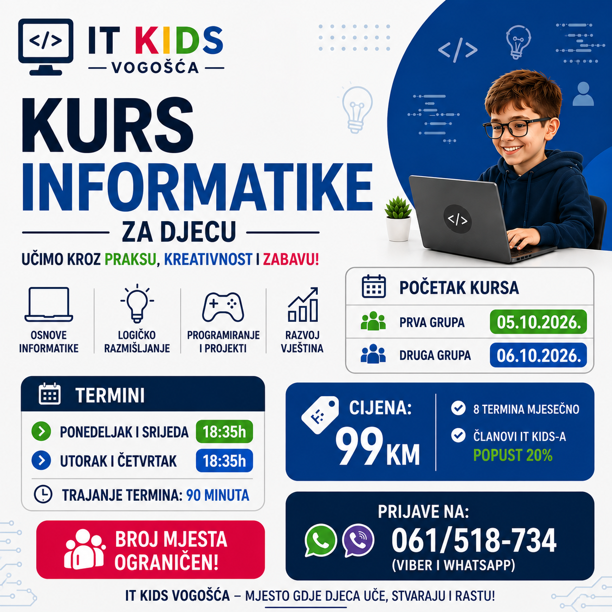 Kurs informatike za djecu