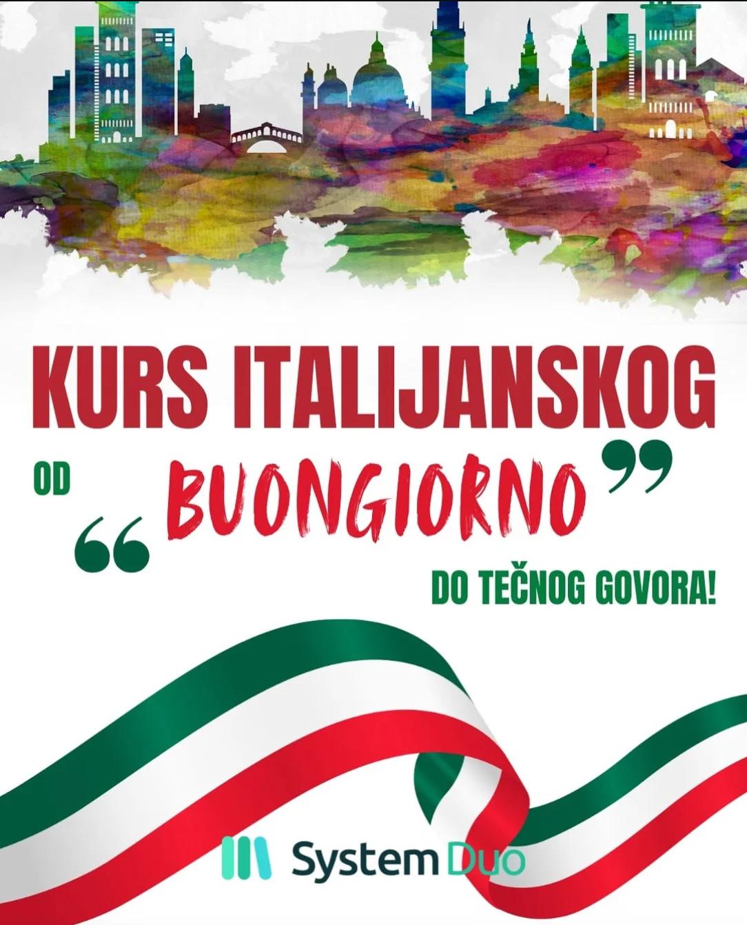 Kurs italijanskog jezika u Sarajevu i online